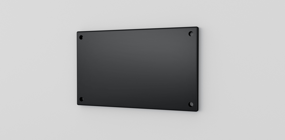 ABS-Polymer 7 Inch Number 9 Black